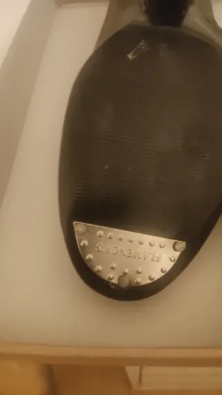 Zapatos Flamenco Piel Negros Talla 37