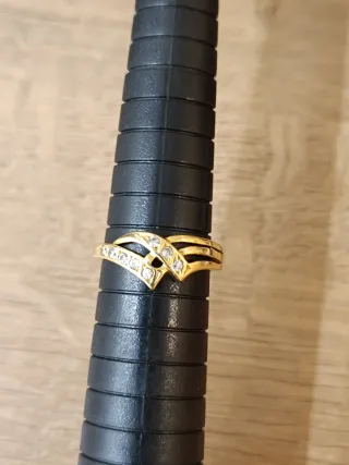 Anillo Oro 18k-talla 15