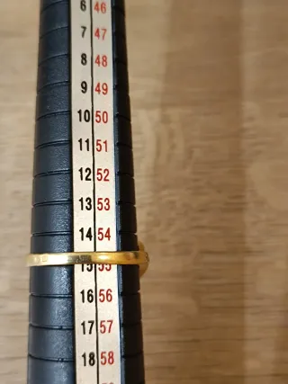 Anillo Oro 18k-talla 15