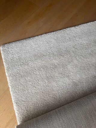 Alfombra grande beige 170x240cm