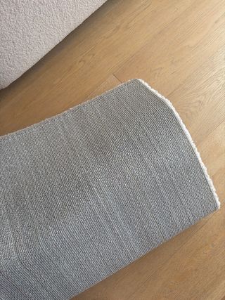 Alfombra grande beige 170x240cm