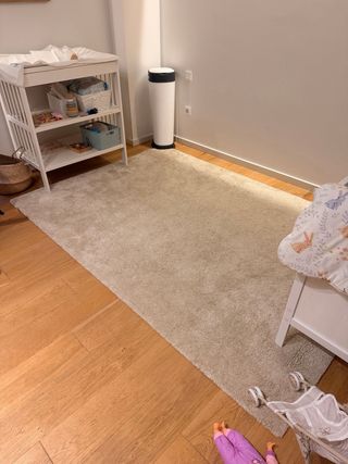 Alfombra grande beige 170x240cm