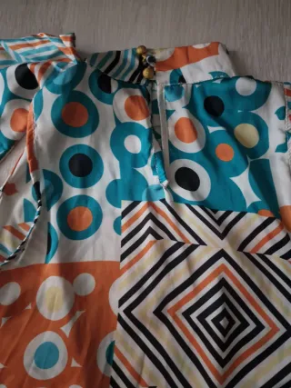 Brusa/Blusa vintage multicolor