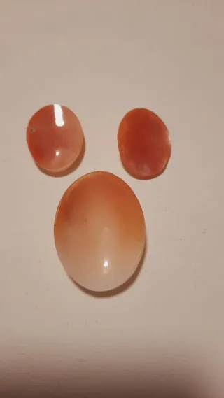 Set 3 cammei per realizzare ciondolo e orecchini