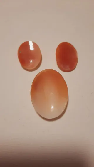 Set 3 cammei per realizzare ciondolo e orecchini