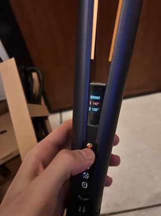 Dyson Airstrait Piastra Asciugacapelli Blu