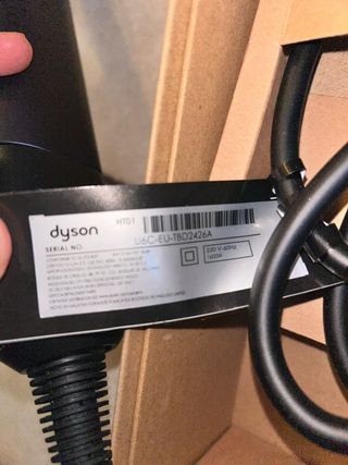 Dyson Airstrait Piastra Asciugacapelli Blu