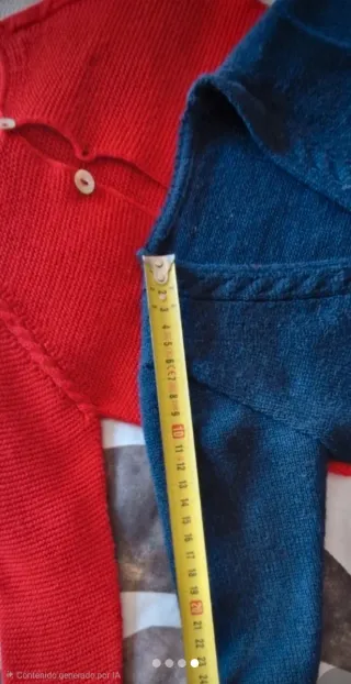 Chaquetas bebé de punto