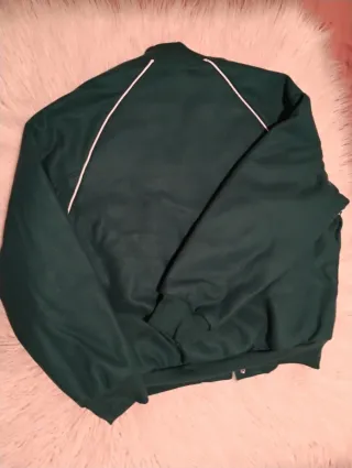 Chaqueta Adidas estilo universitario verde
