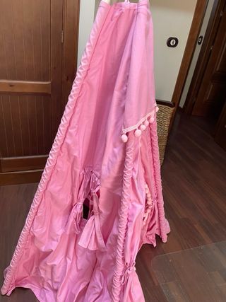 Tienda de campaña infantil rosa