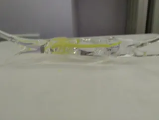 Cavallo Vetro Murano Giallo vintage