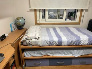 Habitación juvenil 2 camas