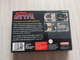 SUPER R-TYPE PAL ESPAÑA SUPER NINTENDO