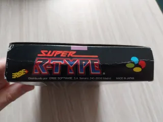 SUPER R-TYPE PAL ESPAÑA SUPER NINTENDO