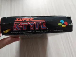 SUPER R-TYPE PAL ESPAÑA SUPER NINTENDO