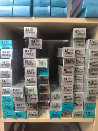 Lote 142 tintes Absoluk Keratin