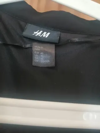Vestido negro H&M Talla 40
