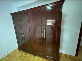 Armario Vintage Madera 4 Puertas