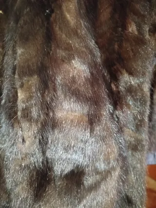 Chaquetón de visón.