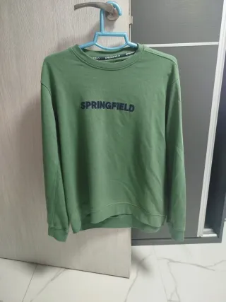 Sudadera Springfield Verde