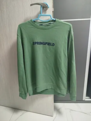 Sudadera Springfield Verde