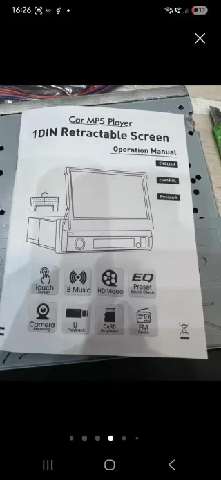 Radio Coche Pantalla 7 TFT MP5