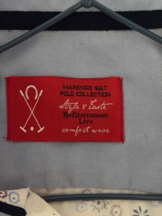 Camisa estampada blanca