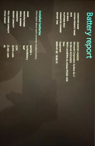 Microsoft Surface Go 3 Negro/Plata