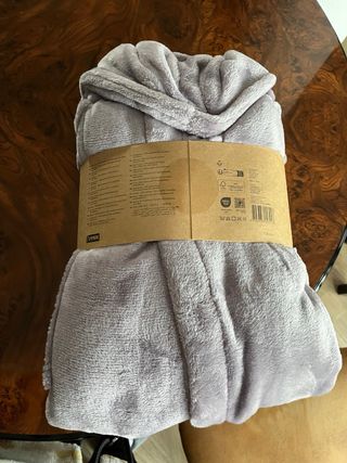 Albornoz morado Talla Plus L/XL