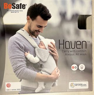 Mochila Portabebés Besafe Haven Gris