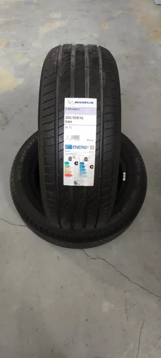 2 Neumáticos Nuevos Michelin Primacy 205/55R16 94H