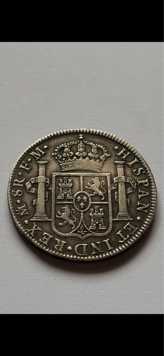 8 Reales 1788 (MBC+) México Carlos III