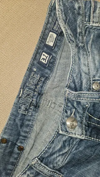 Miss Me Jeans BootCut Azul Low Rise BootCut TallaL