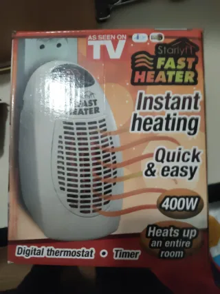 Calefactor radiador Starlyf Rápido 400W portátil