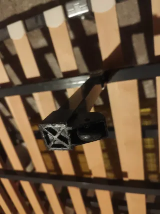 Somier 120cm Metal y Madera