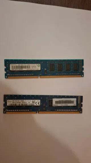 Memoria RAM DDR3 8gb 2X4gb