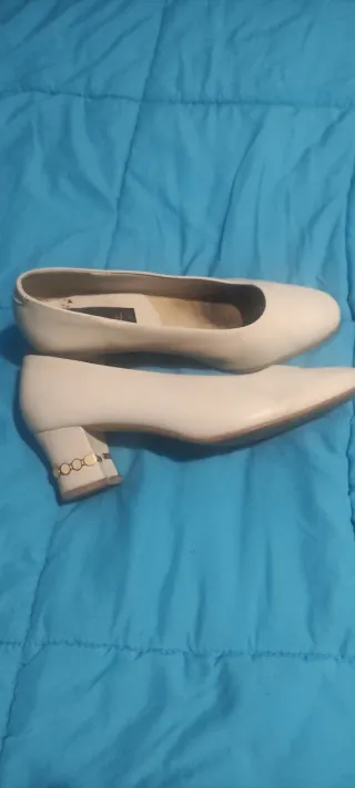 Zapatos Silatti Talla 38'5 beige