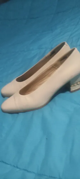 Zapatos Silatti Talla 38'5 beige