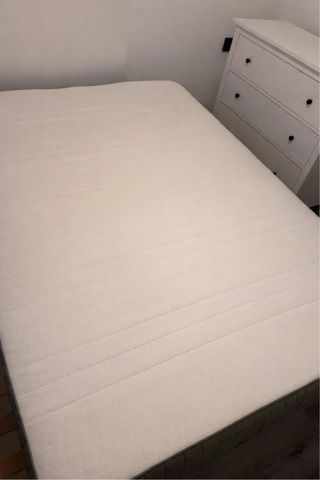 Cama Malm Ikea con canapé abatible
