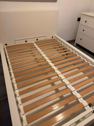 Cama Malm Ikea con canapé abatible