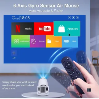 Mini proyector 4K portátil