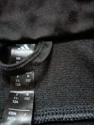 Chándal Real Madrid Adidas Negro y Dorado