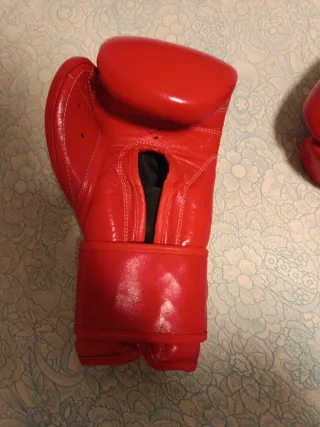 Guantes Boxeo Cleto Reyes Profesionales Rojos