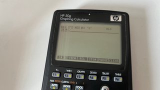 Calculadora Gráfica HP 50g