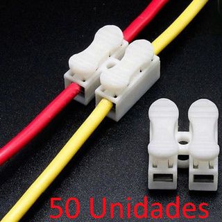 Conector rápido fio até 3,5 Sem uso de Solda 50 Un