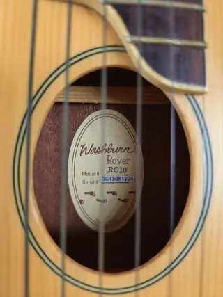 Guitarra Washburn Rober 6 cuerdas. Muy poco uso