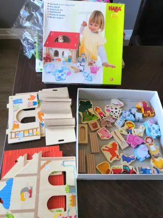 Granja Haba de madera