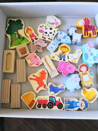 Granja Haba de madera