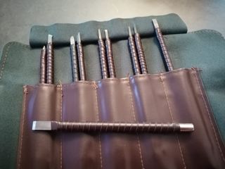 Juego de cinceles para piedra