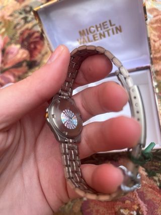 Reloj Orient Japan NOS Vintage Oro/Plata Titanio